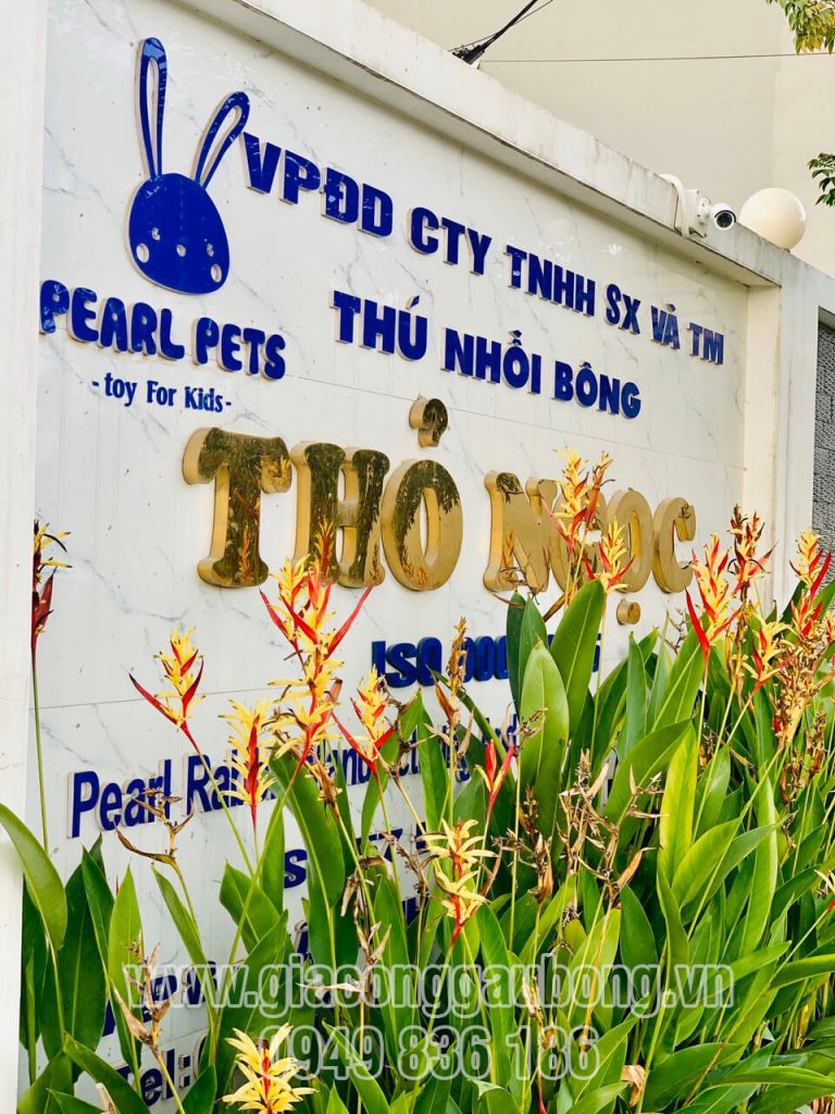 Sản xuất thú bông