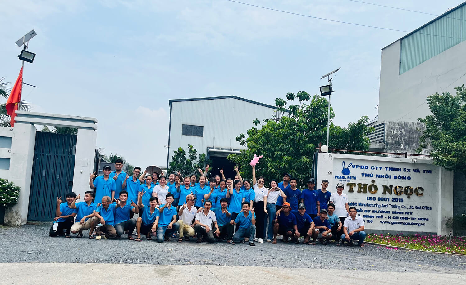 xưởng sản xuất thú bông, sản xuất thú bông