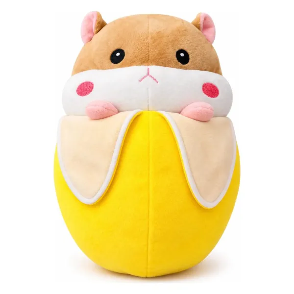 Hamster trong vỏ chuối